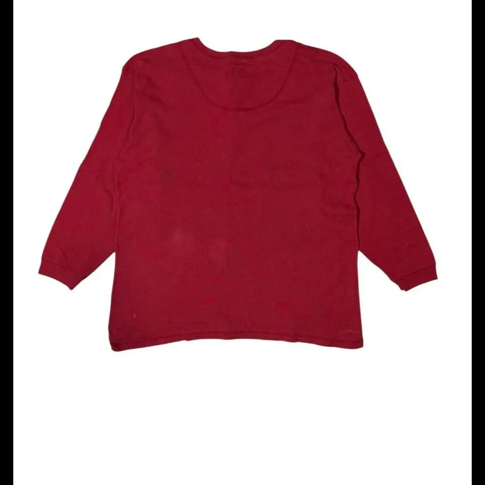 Arizona red‎ long sleeve button